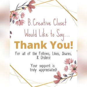 ❤️❤️THANK YOU FOR ALL  OF YOUR SUPPORT ❤️❤️